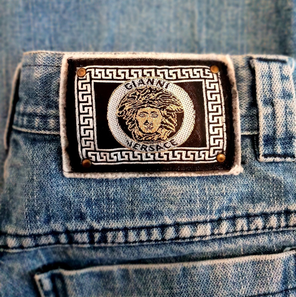 Gianni Versace, Versace, Denim ,Vintage, Mom Jeans